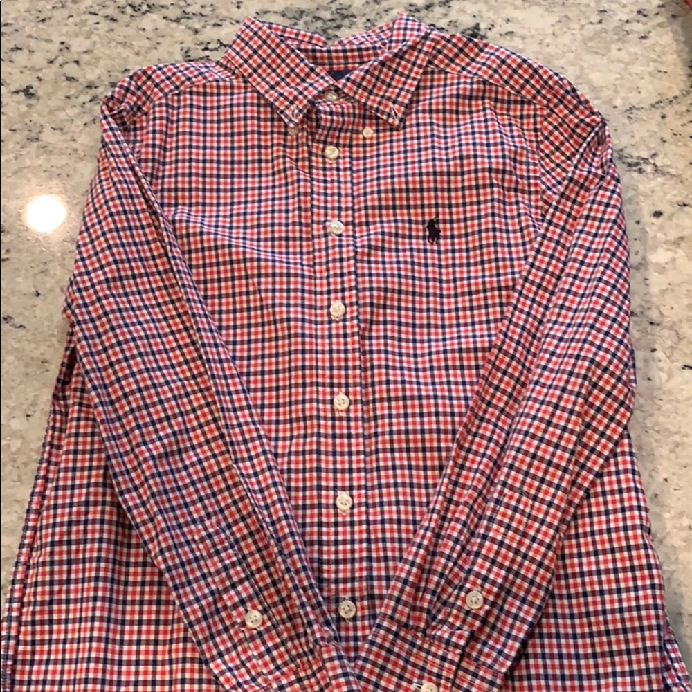 Boys button down